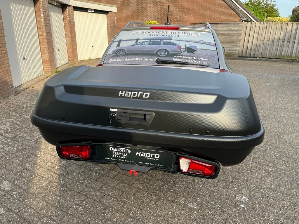 Hapro Boxer 340 liter en 420 liter, Ophalen