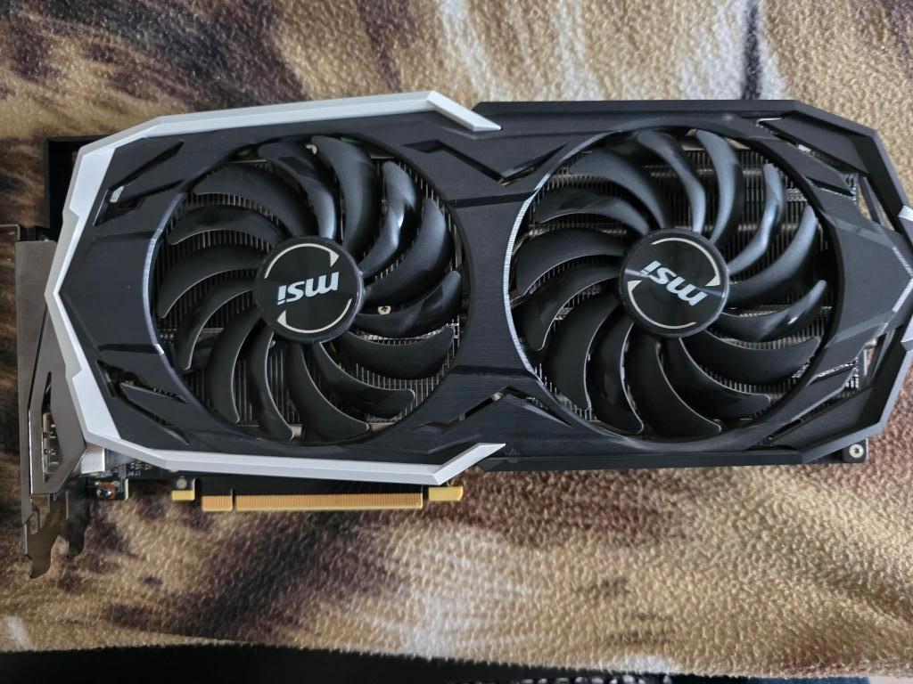 MSI GeForce RTX 2070 ARMOR 8G, Ophalen, PCI-Express 3, Gebruikt, GDDR6