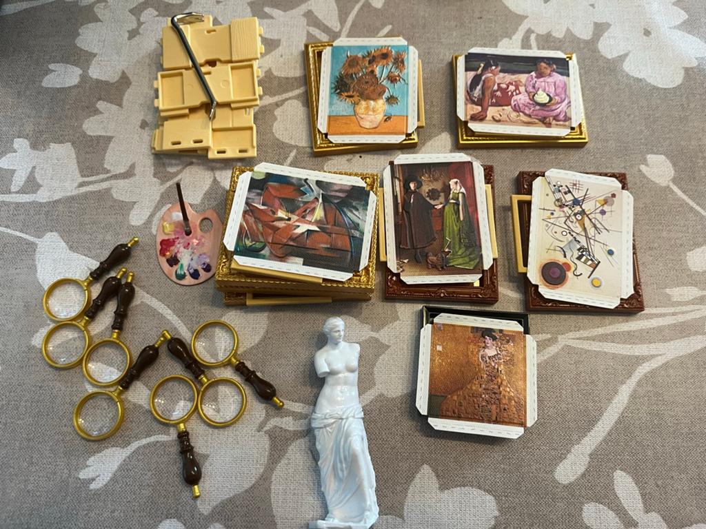 Zuru Mini Brands Masterpieces - Kunstcollectie, Verzamelen, Poppenhuizen en Toebehoren, Ophalen, Zo goed als nieuw, Poppenhuis