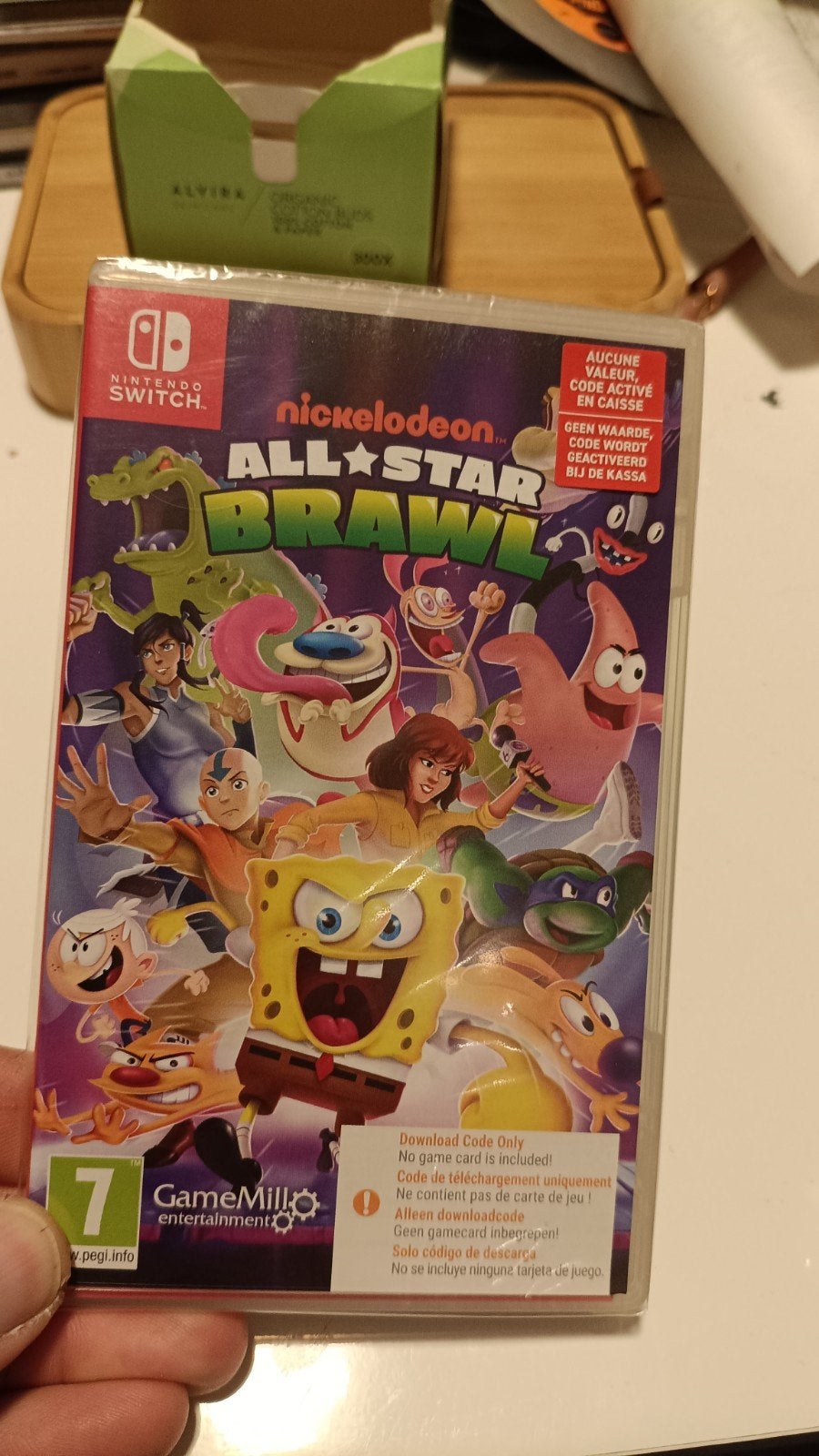 Sponge Bob Nickelodeon All-Star Nieuw in seal, Ophalen of Verzenden, Nieuw, Switch Original