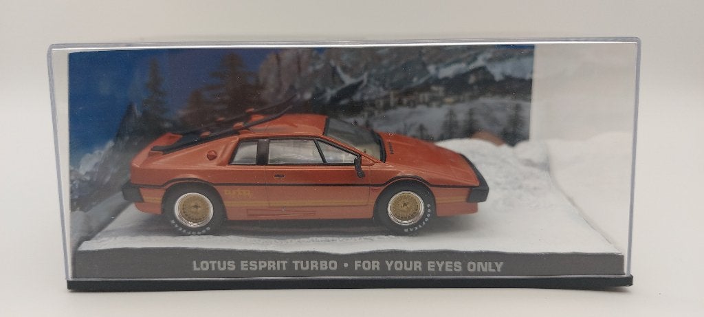 #8 Lotus Esprit Turbo James bond auto met boekje, Verzenden, Nieuw, Auto, Universal Hobbies