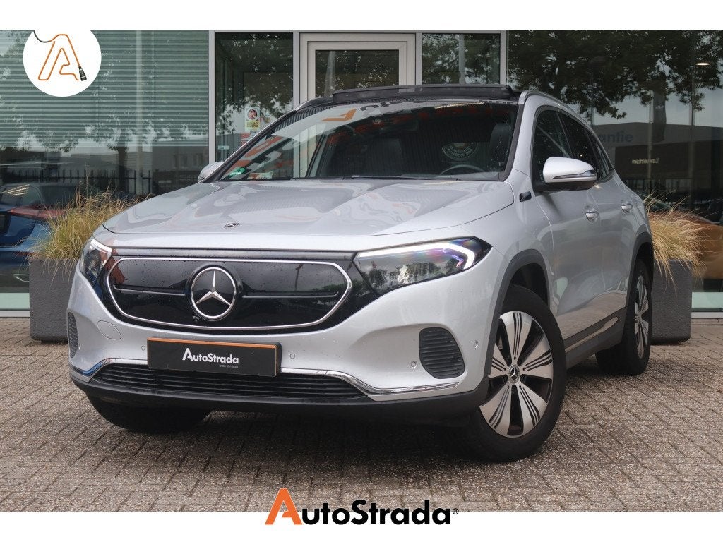 MERCEDES EQA 250 190pk Business Solution Luxury SoH 97% | Me, Auto's, 0 cilinders, Gebruikt, Zwart, 190 pk