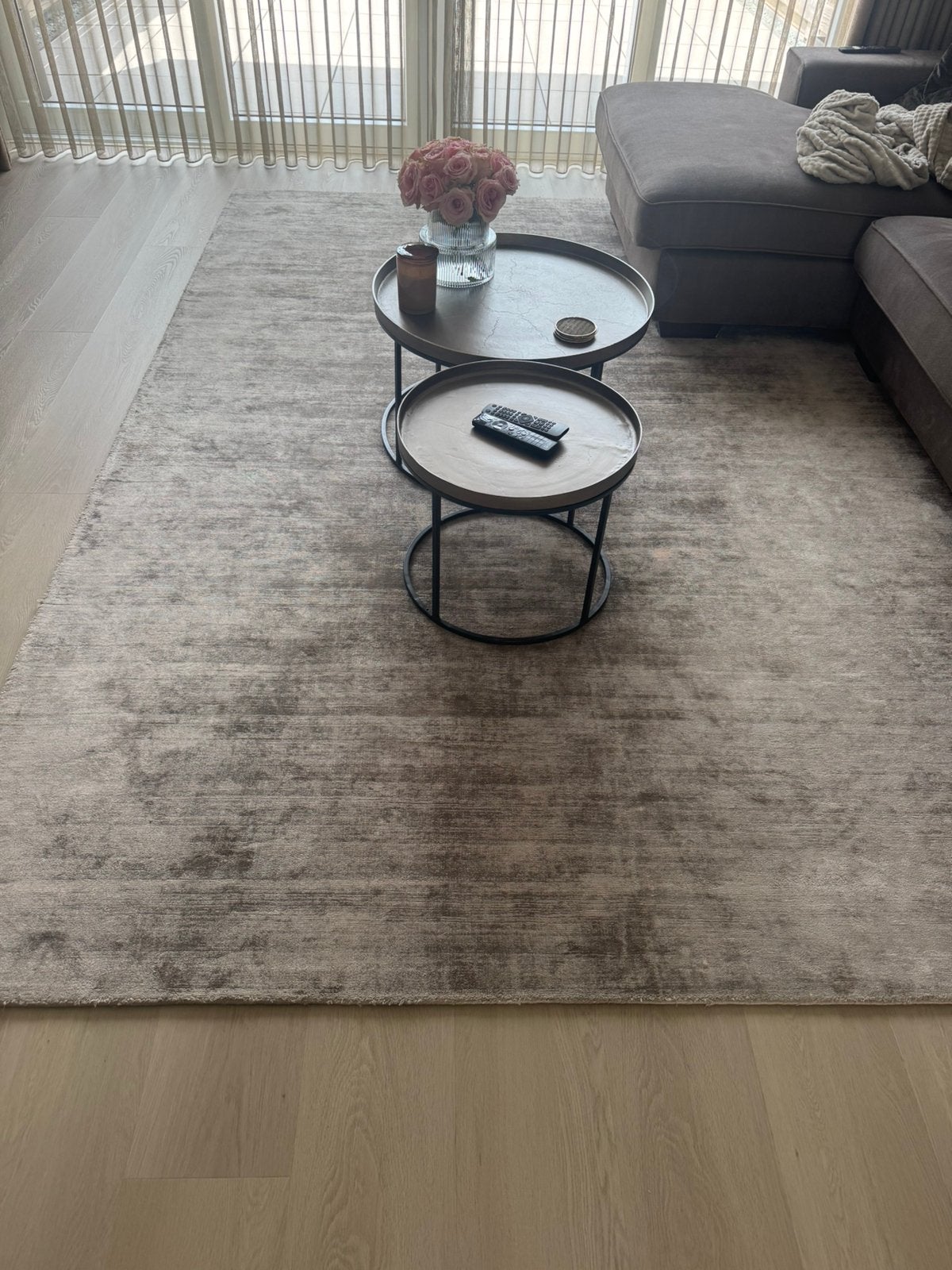 Vloerkleed Fraai, Huis en Inrichting, Ophalen, Gebruikt, Beige, 200 cm of meer