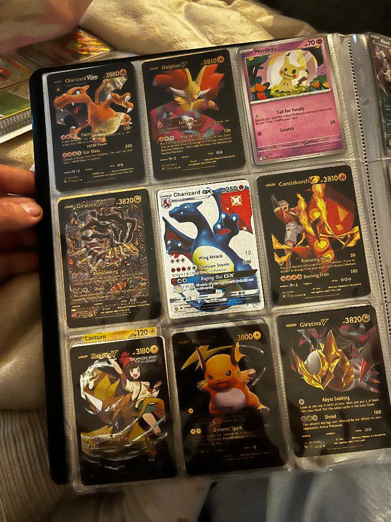 Pokemonkaarten bieden per kaart a.u.b., Ophalen of Verzenden, Zo goed als nieuw, Meerdere kaarten, Foil