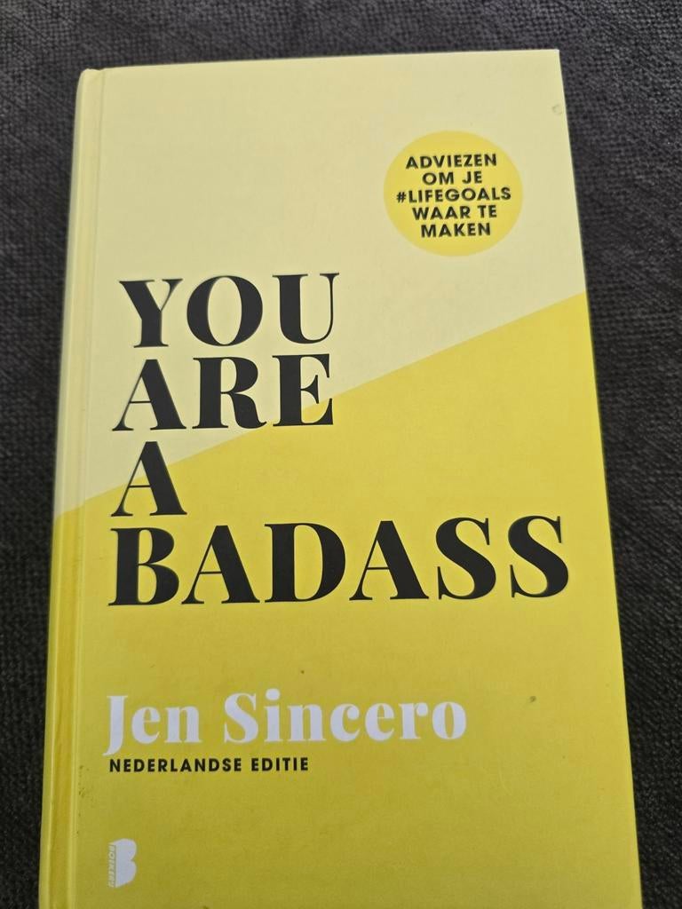 You Are A Badass - Jen Sincero (Nederlandse editie), Boeken, Ophalen of Verzenden, Zo goed als nieuw, Jen Sincero