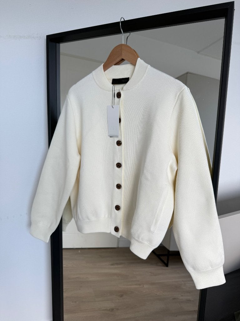 Zara vest, Maat 38/40 (M), Nieuw, Ophalen of Verzenden, Wit