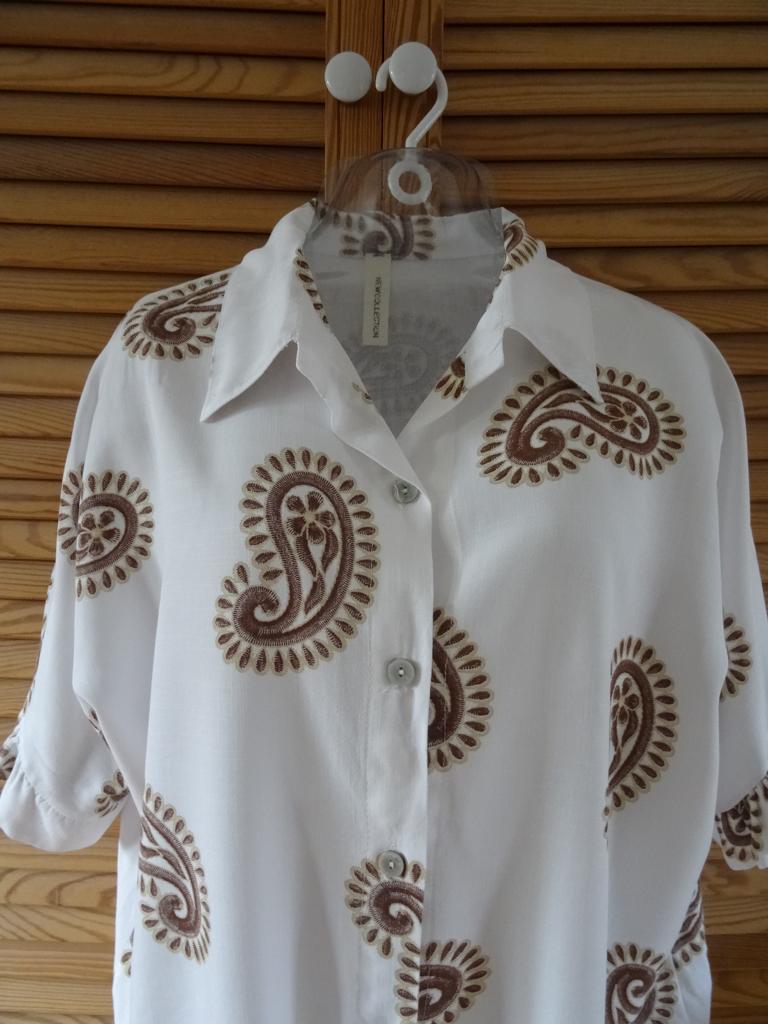 New Collection blouse mt L, Kleding | Dames, Verzenden, Wit, Maat 42/44 (L), Zo goed als nieuw