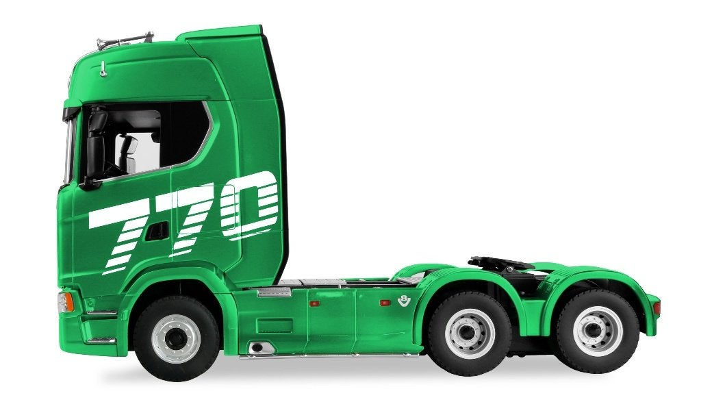 Scania 770 S Tractor Unit 6x4 1/18 RTR black, Elektro, Verzenden, Auto offroad, Nieuw
