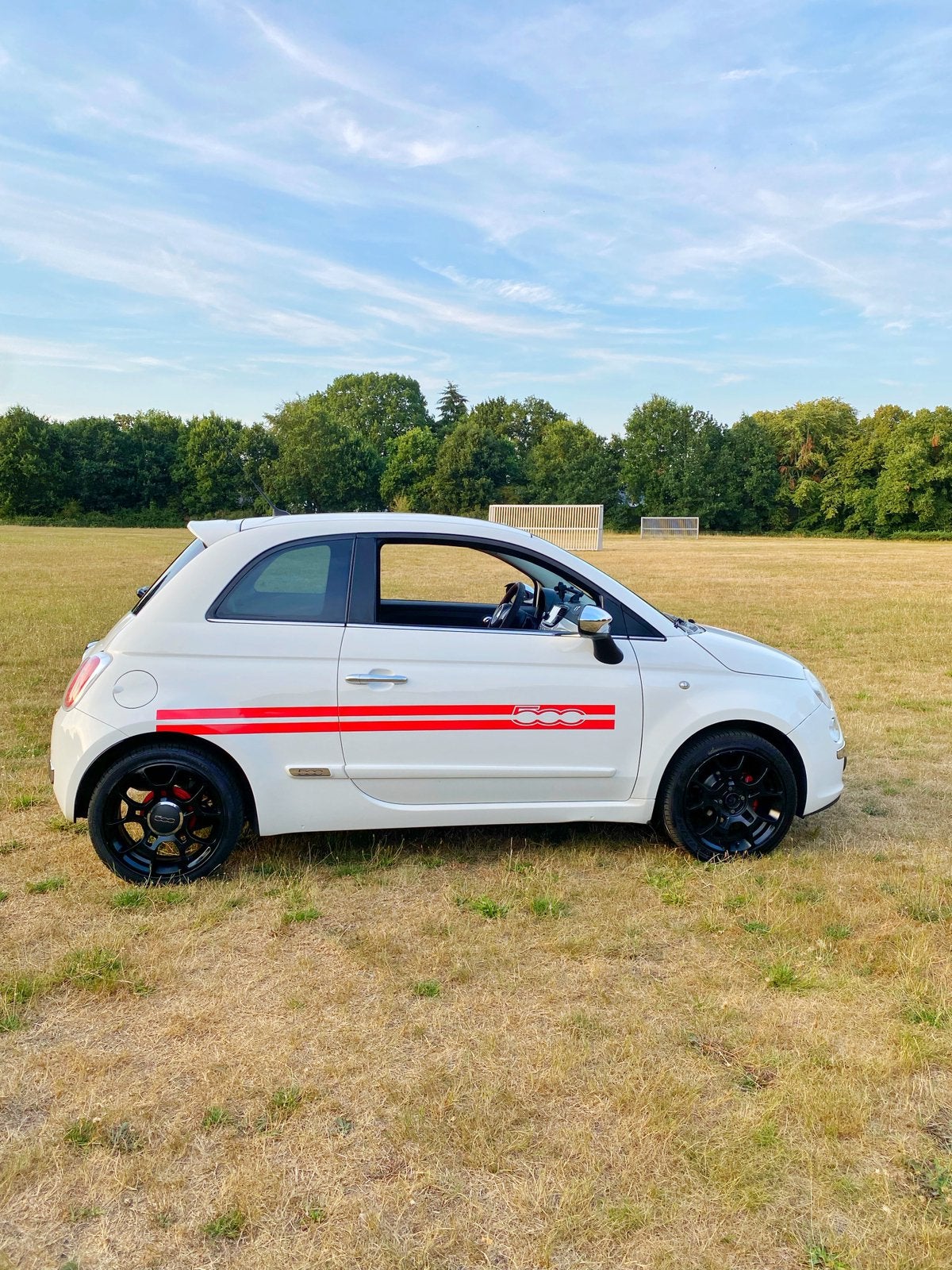 Fiat 500 1.2 AUT 51KW 2009 Wit, 1242 cc, 4 cilinders, Wit, Origineel Nederlands