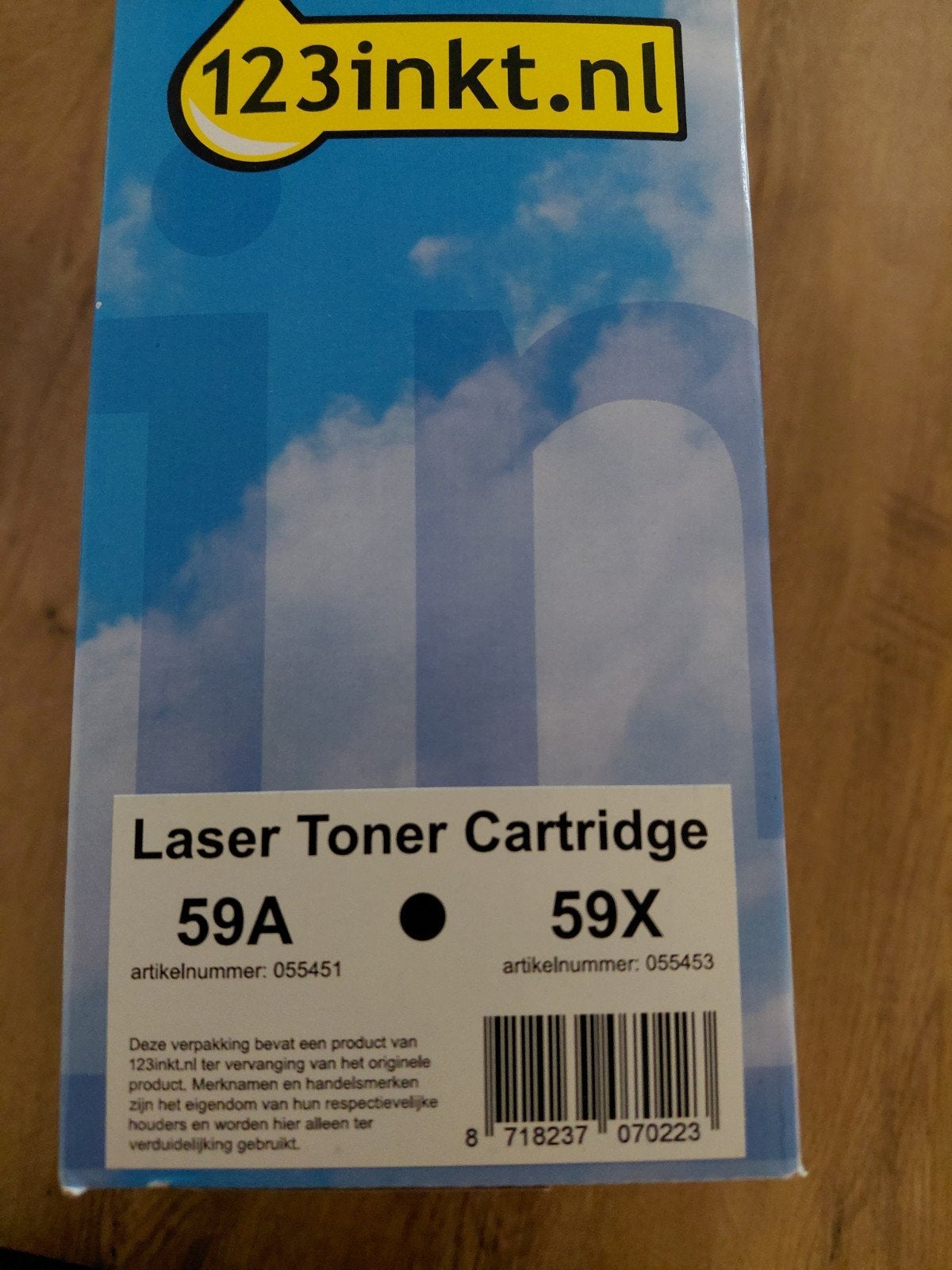123inkt Toner Cartridge 59A/59X Nieuw in doos, Ophalen of Verzenden