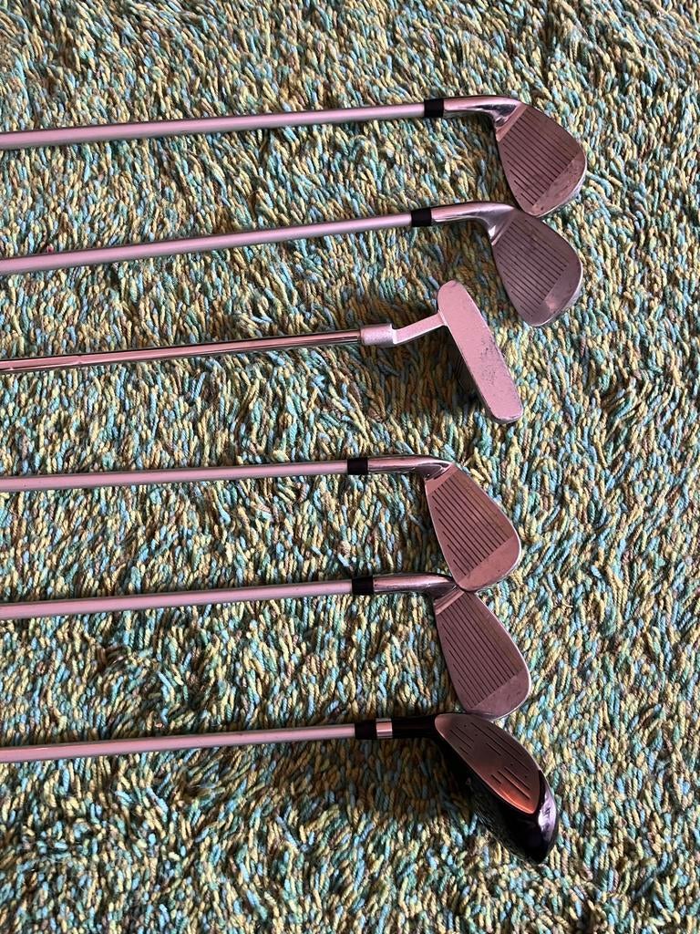 Golfclubset voor beginners - 6 clubs, Sport en Fitness, Golf, Ophalen of Verzenden, Gebruikt, Set, Overige merken