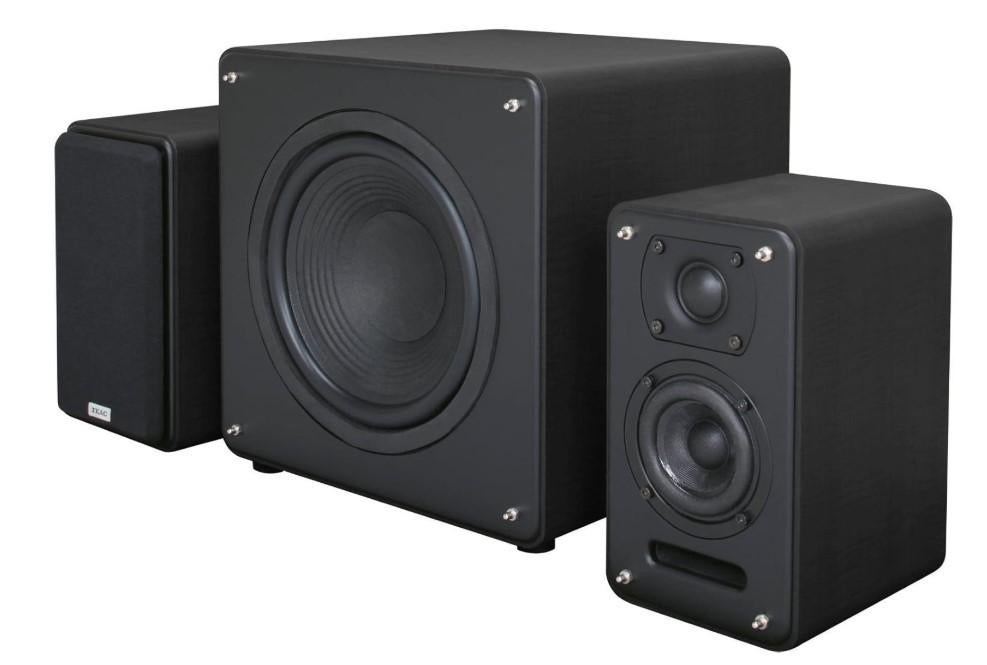 Fantastische 2.1-luidsprekerset NIEUW IN DS TEAC LS-W300B, Overige merken, Nieuw, Ophalen of Verzenden, Minder dan 60 watt