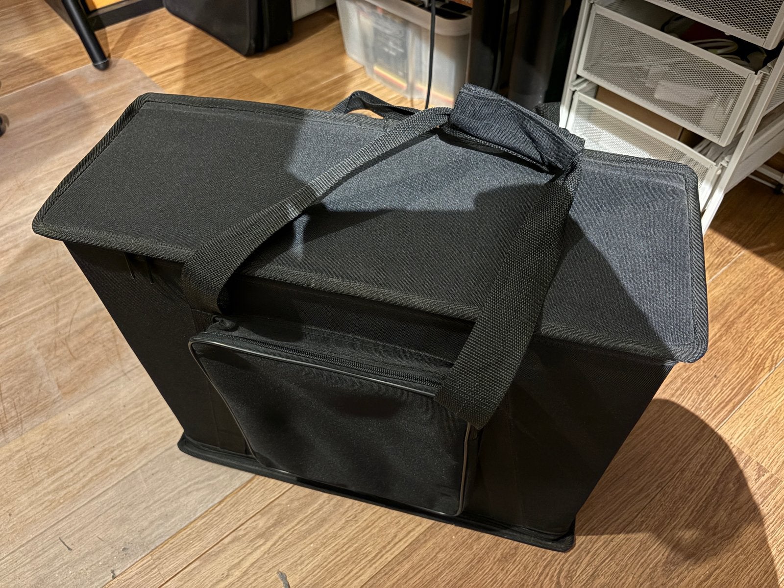 3U 19 inch rack tas voor audioapparatuur, Ophalen of Verzenden, Zo goed als nieuw, Overige instrumenten