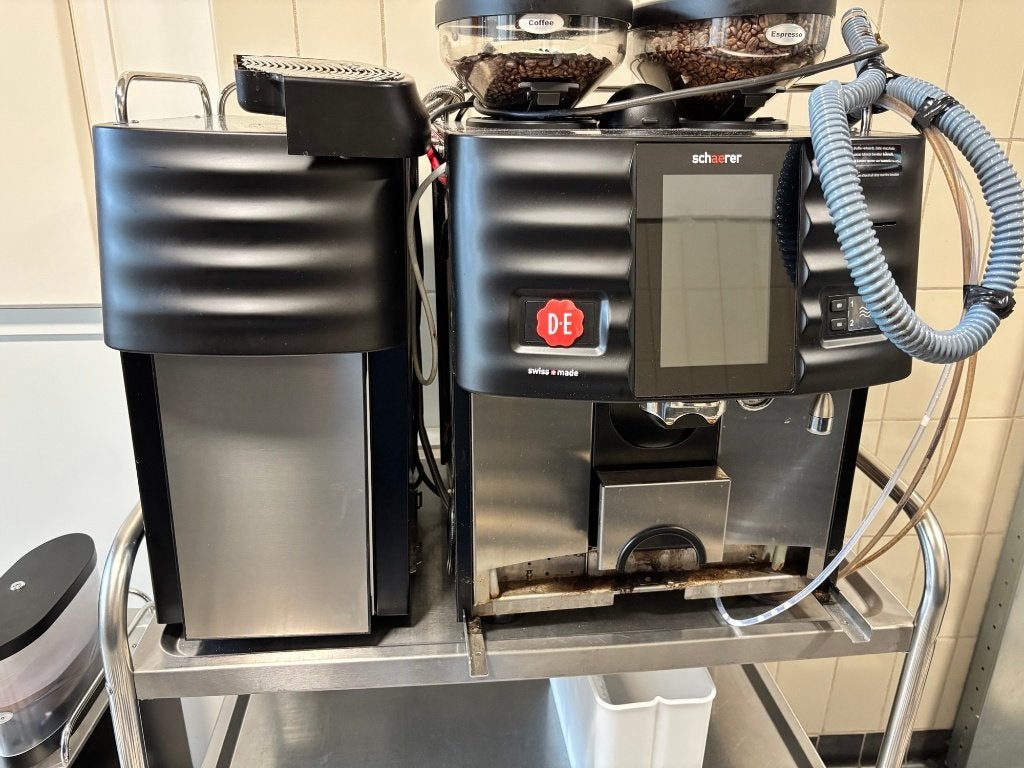 Schaerer Coffee Art Plus, Ophalen, Koffiemachine