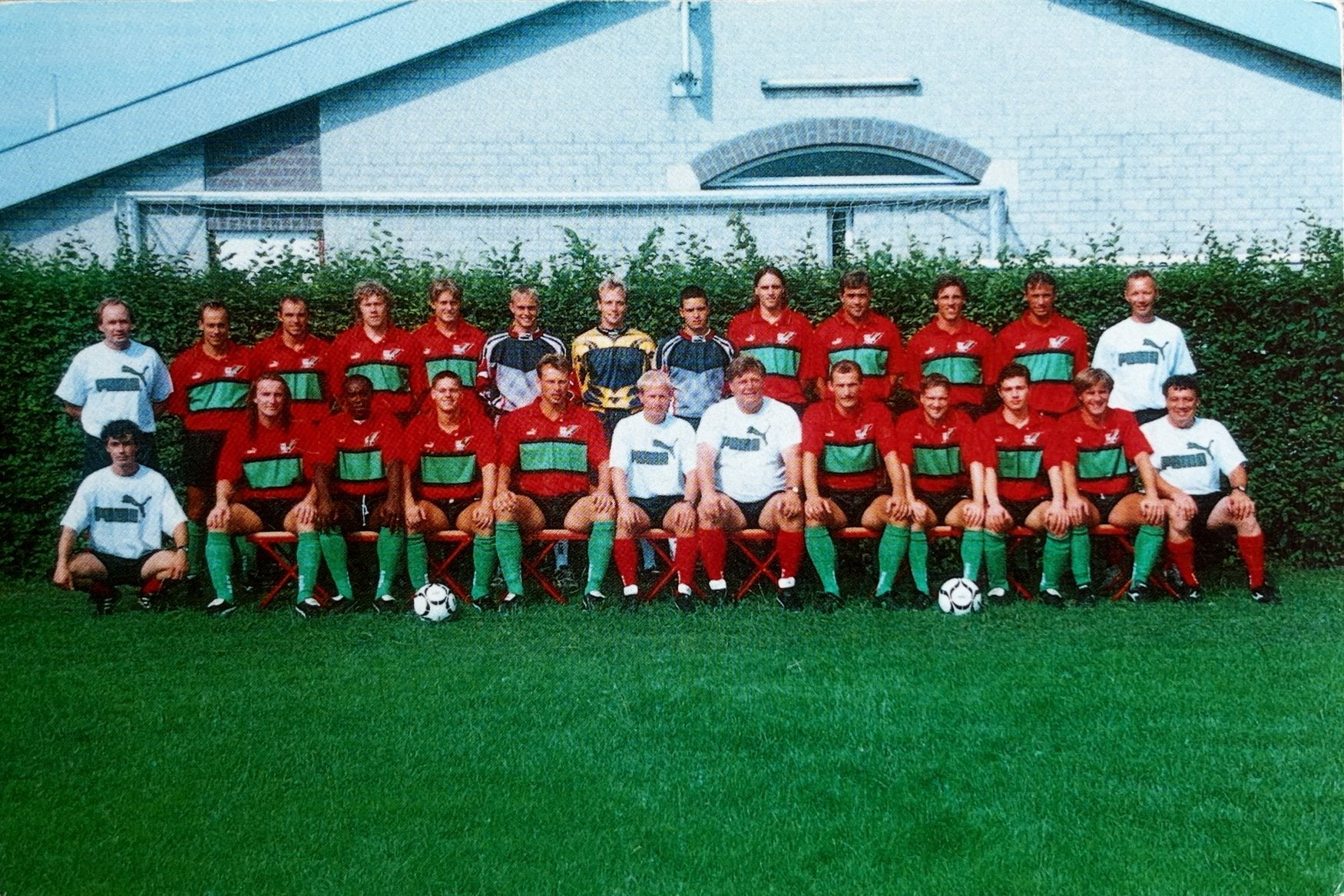 Elftalkaart NEC Nijmegen - seizoen 1994/1995, Verzenden, Zo goed als nieuw, Feyenoord, Spelerskaart