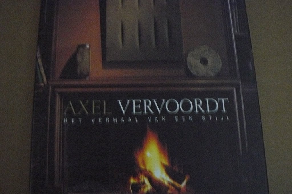 AXEL VERVOORDT / Het verhaal van een stijl, Ophalen of Verzenden, Zo goed als nieuw, Interieur en Design