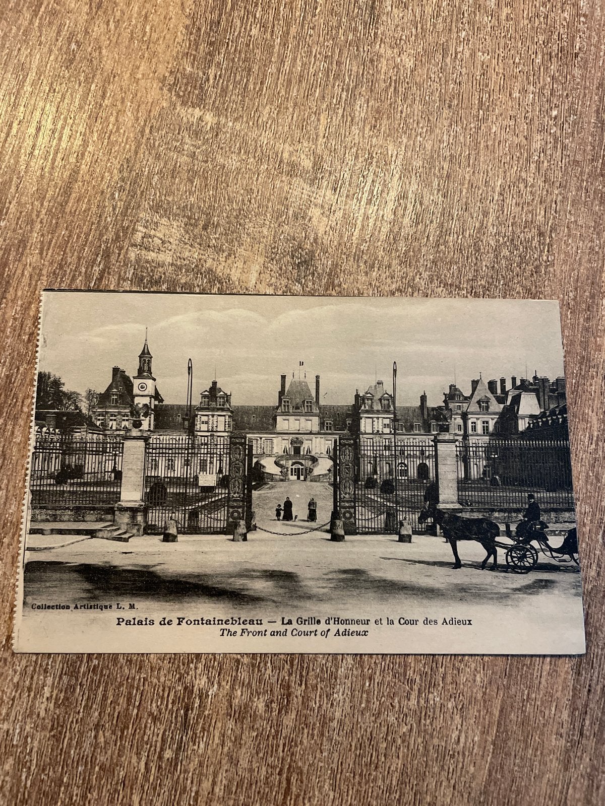 Oude Ansichtkaart: Palais de Fontainebleau, Frankrijk, Ophalen of Verzenden, Gelopen, Frankrijk
