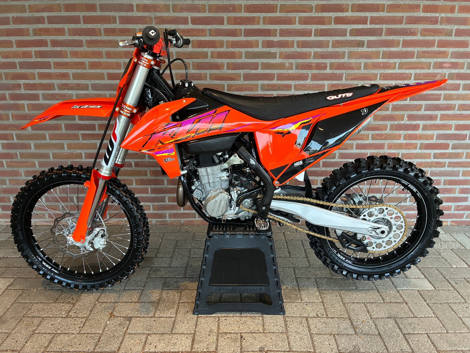 KTM SXF 450 2019, 450 cc, Crossmotor, 1 cilinder, Gebruikt