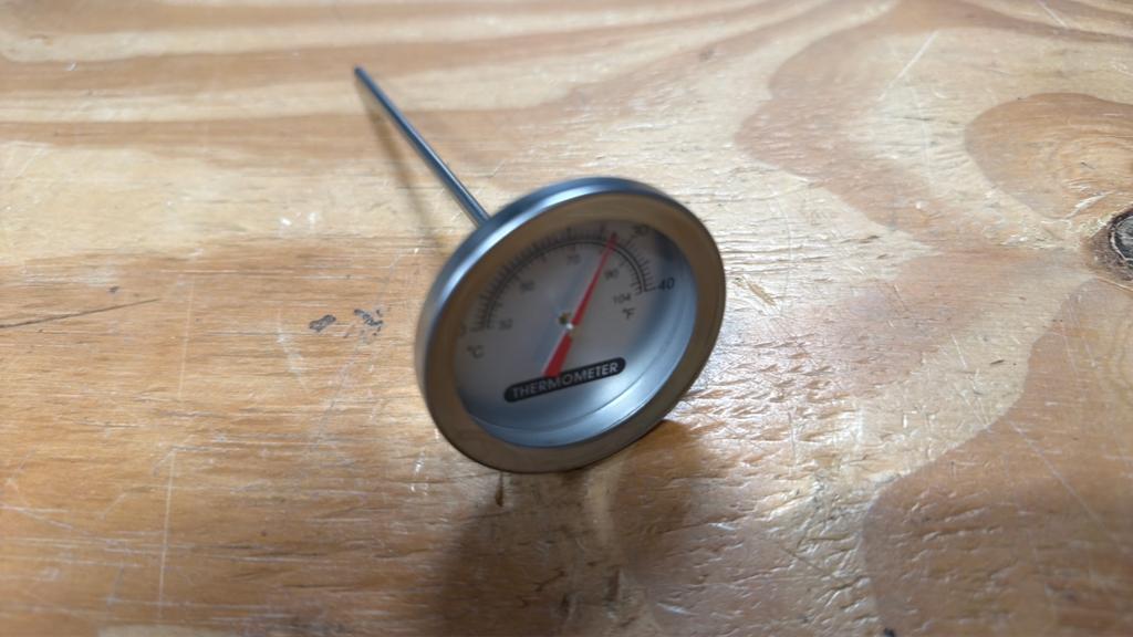4x fermentatie thermometer 0-40 graden, Verzenden