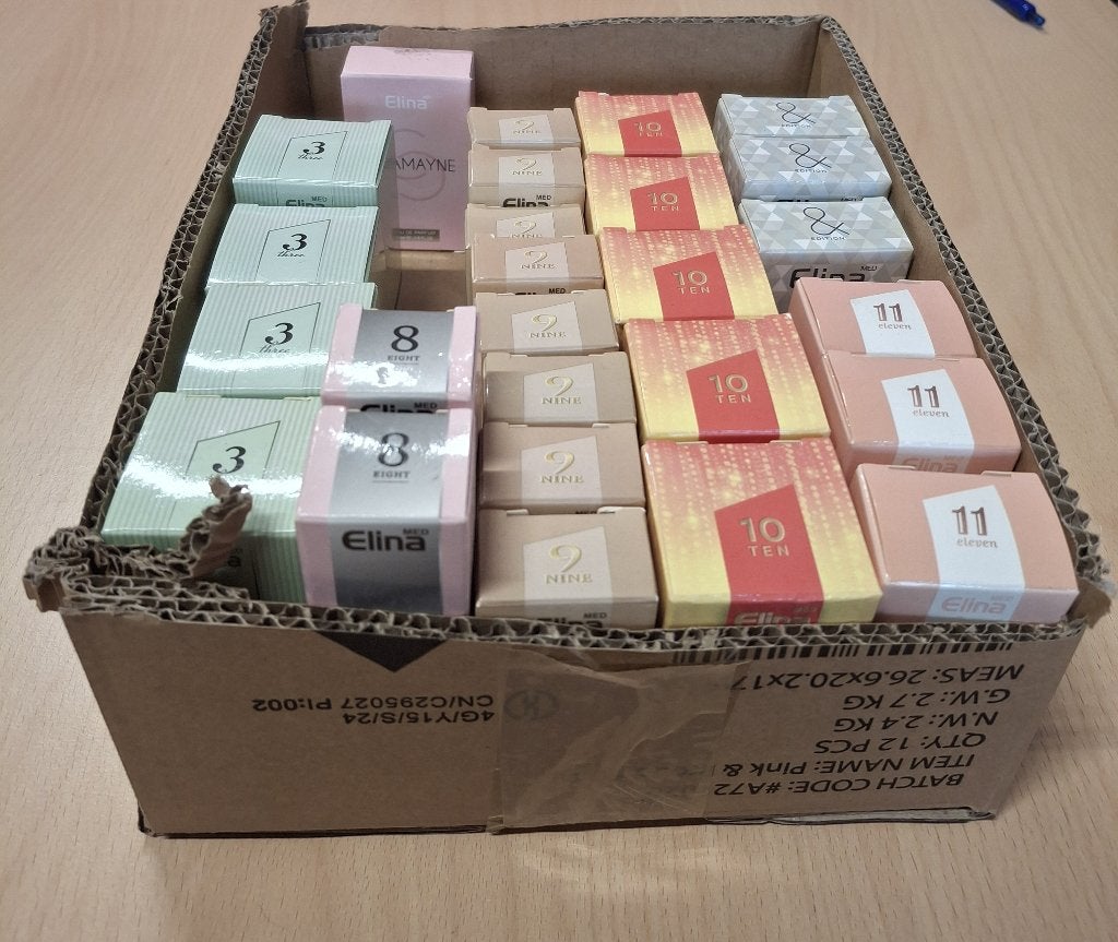 Partij 26x Elina Med Parfums voor dames Mini Parfums 15 ml, Ophalen of Verzenden, Nieuw
