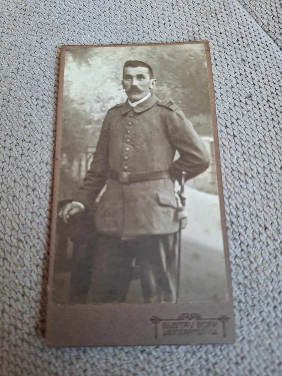 ww1 wo1 Duitse foto militair, Ophalen of Verzenden, Landmacht, Duitsland, Foto of Poster