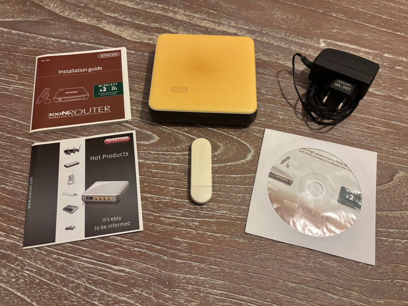 Sitecom wl-582 router, Computers en Software, Ophalen of Verzenden, Gebruikt, Router