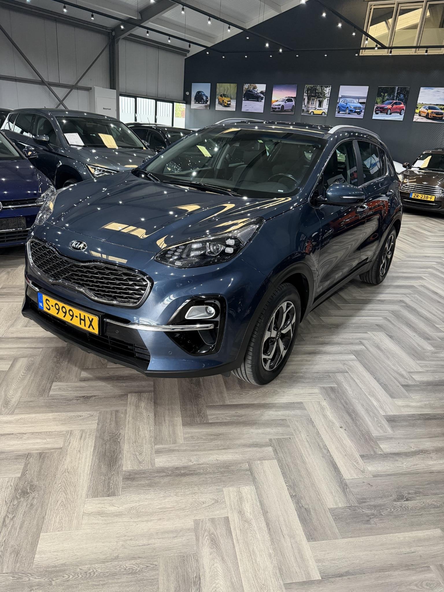 Kia Sportage 1.6 GDI DynamicLine, Voorwielaandrijving, Stof, Gebruikt, 4 cilinders