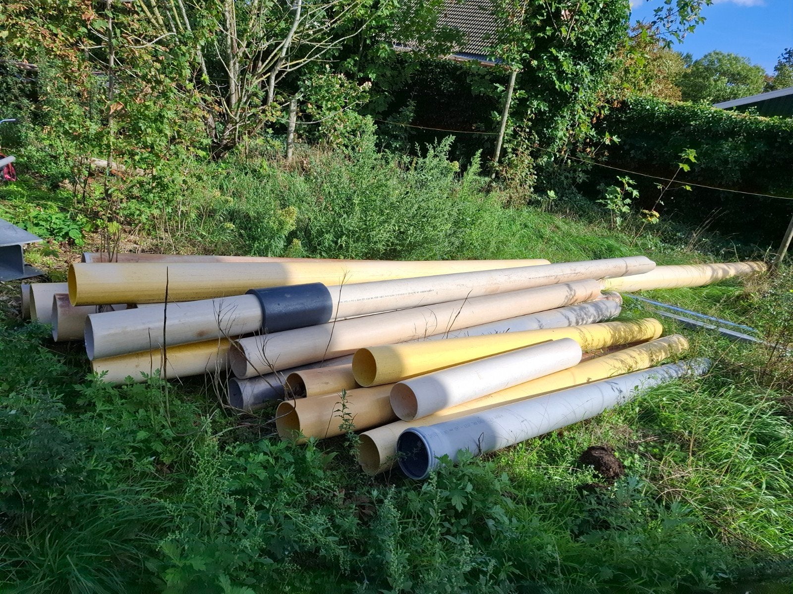 pvc buis/afvoerbuis 160/250mm, Ophalen, Pvc, 80 mm of meer