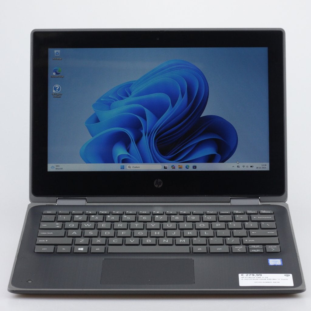 HP ProBook x360 11 G6 i5-10210Y/8GB/128GB SSD Win 11 Touch, HP, Zo goed als nieuw, Support@hp.com, 1501 Page Mill Road
Palo Alto, CA 94304
USA