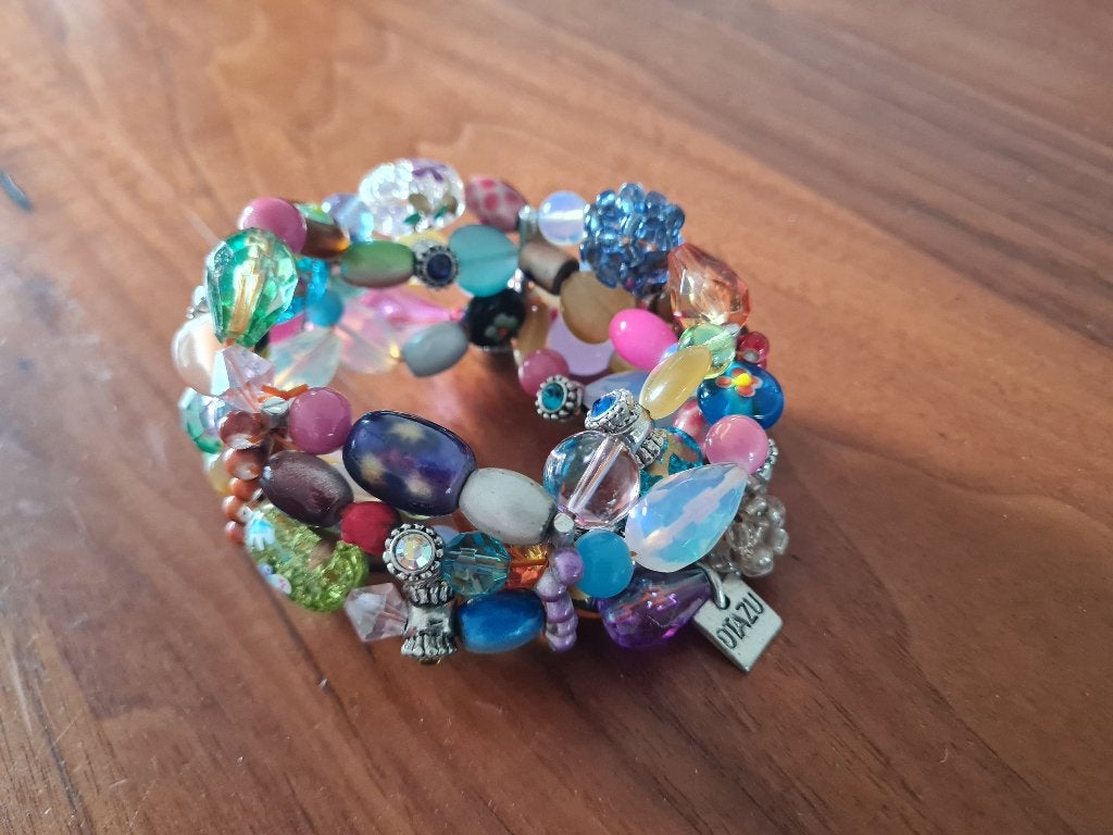 kleurrijke, zomerse armband Otazu, Overige materialen, Gebruikt, Overige kleuren, Ophalen of Verzenden