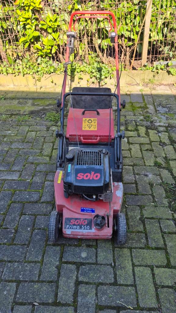 Motermaaier Grasmaaier benzine met opvangbak, Ophalen of Verzenden, Gebruikt, 50 cm of meer