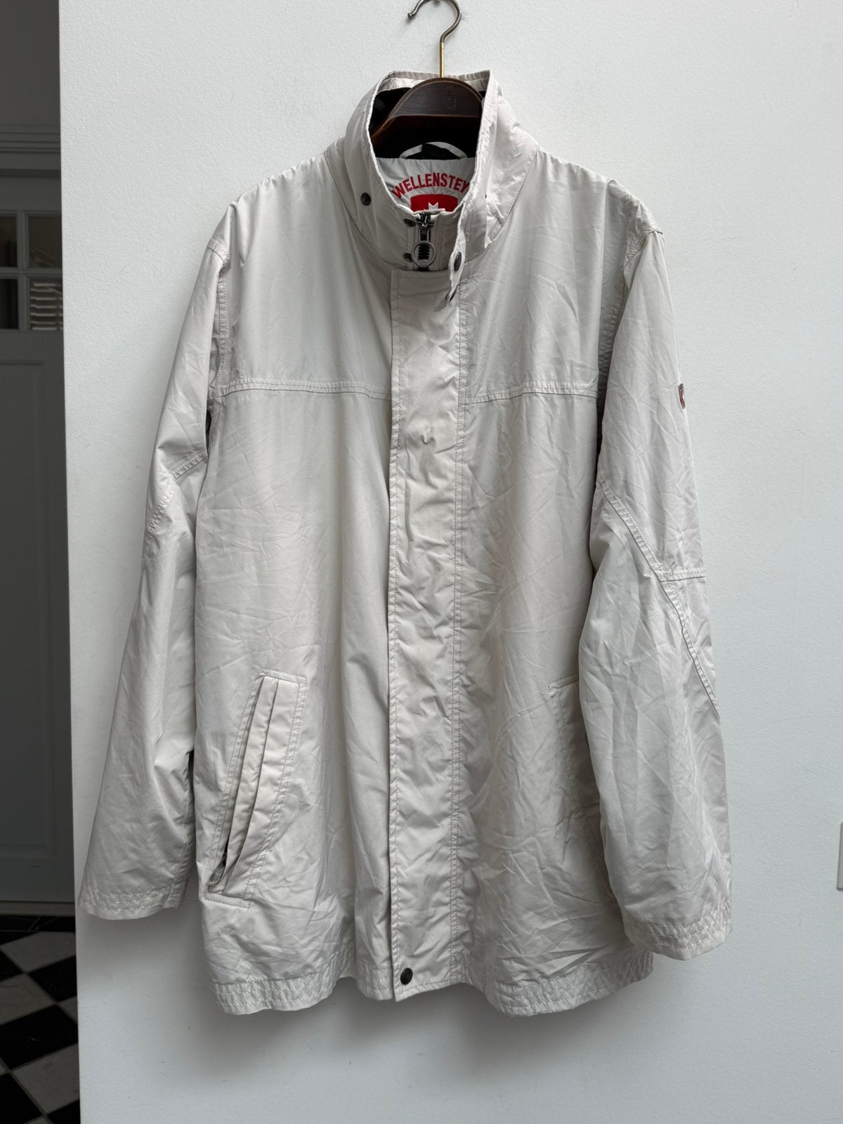 Wellensteyn jas in stone, Ophalen of Verzenden, Zo goed als nieuw, Maat 56/58 (XL), Wit