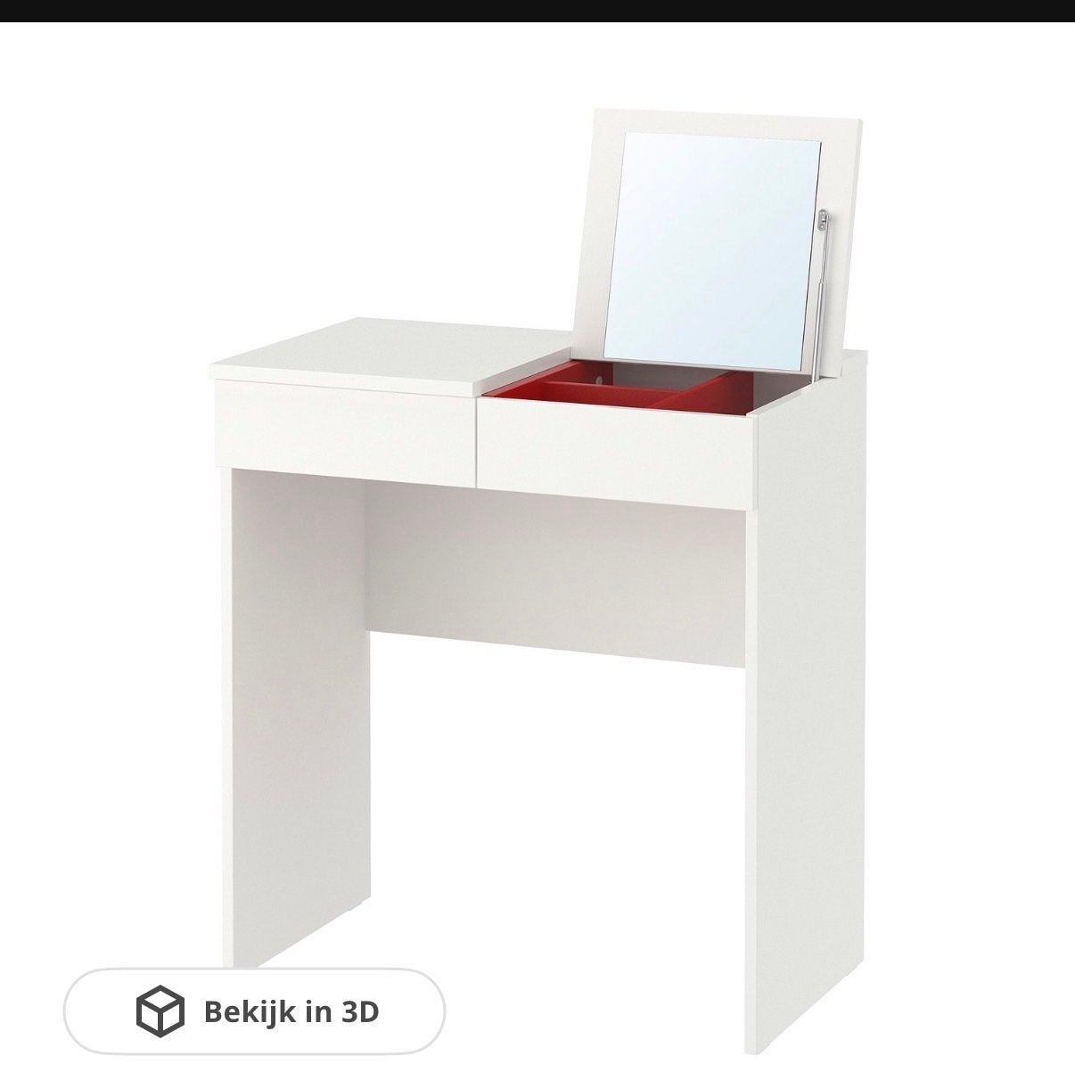 Brimnes toilettafel 70x42cm - Zo goed als nieuw, Ophalen, 50 tot 100 cm, Zo goed als nieuw, Minder dan 100 cm