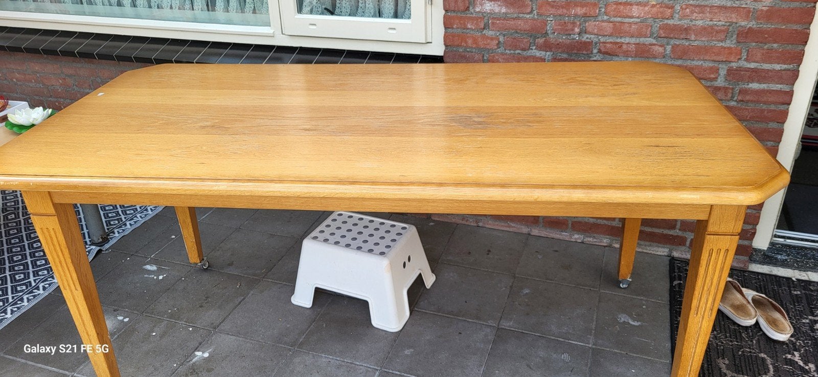 eettafel gratis op hallen, Ophalen of Verzenden, Zo goed als nieuw