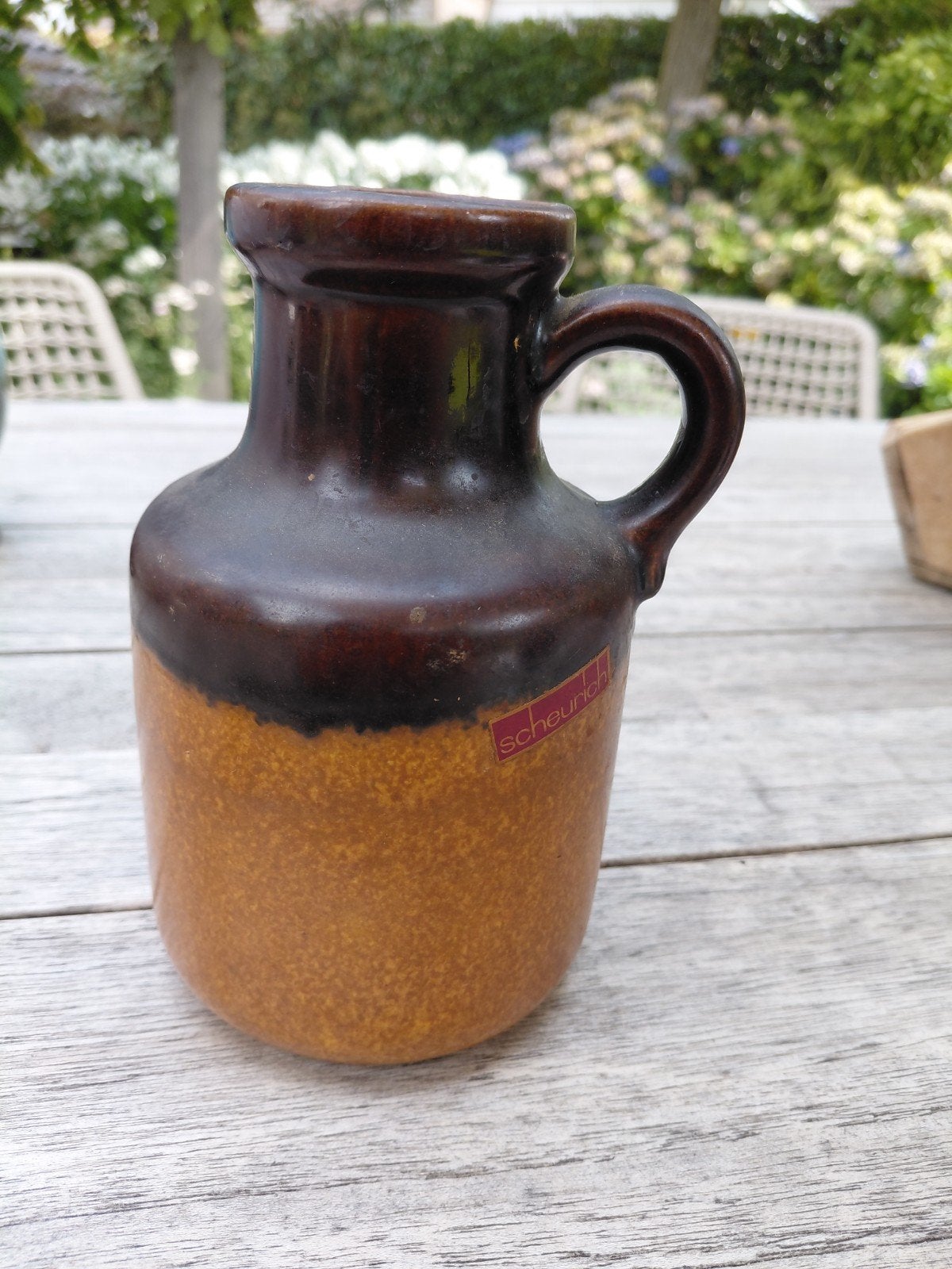 Vintage Scheurich West Germany vaas 201-16, Ophalen