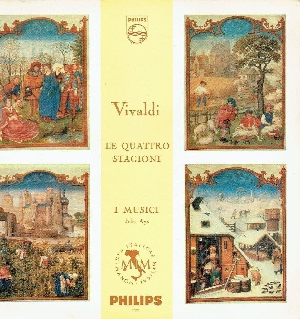 Antonio Vivaldi - Le Quattro Stagioni I Musici, Felix Ayo, Ophalen, Kamermuziek, Zo goed als nieuw, 12 inch