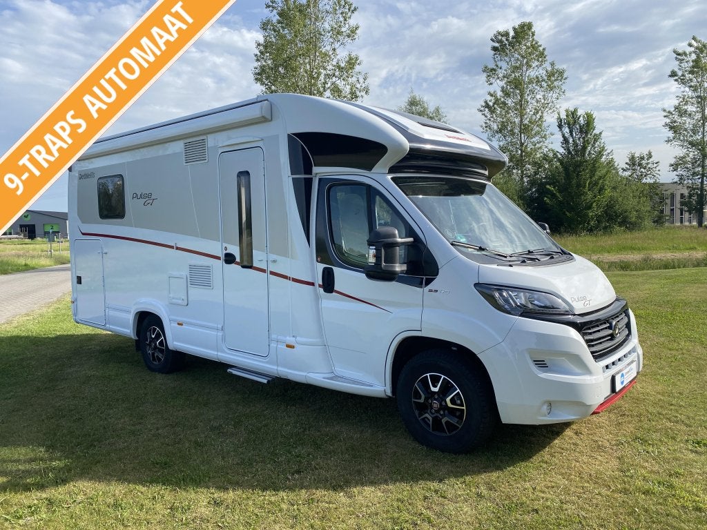 Dethleffs Pulse GT 6651 DBM QUEENSBED 9 TRAPS AUT, Koelkast, Fiat, Bedrijf, Diesel