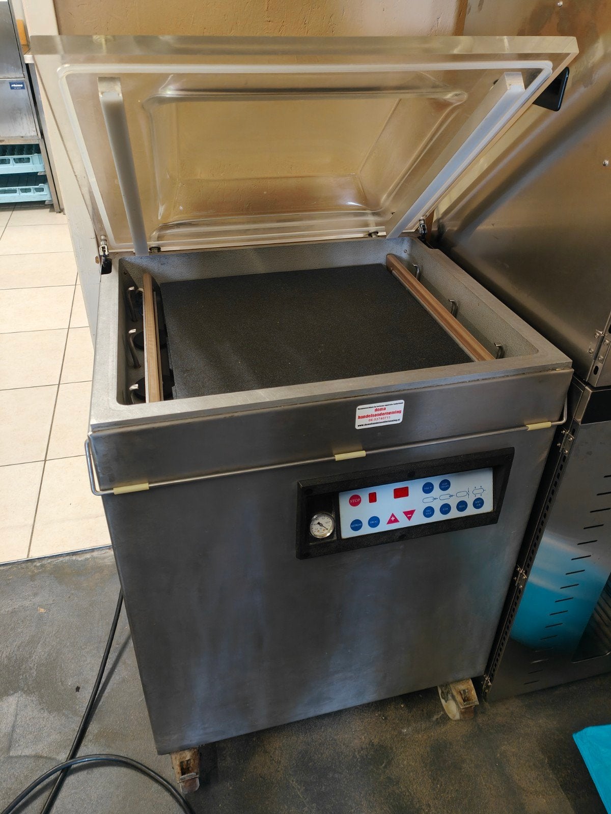 Vacumeermachine dubbele sealbalk, Ophalen, Zo goed als nieuw