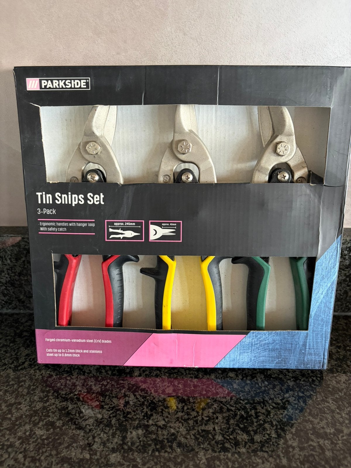Nieuw in de Doos Tin Snips set ( blik scharen set), Ophalen of Verzenden, Nieuw