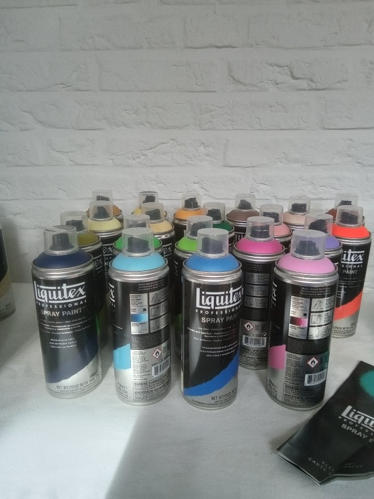 Spuitbussen acryl verf, Ophalen of Verzenden, Zo goed als nieuw, Acrylverf