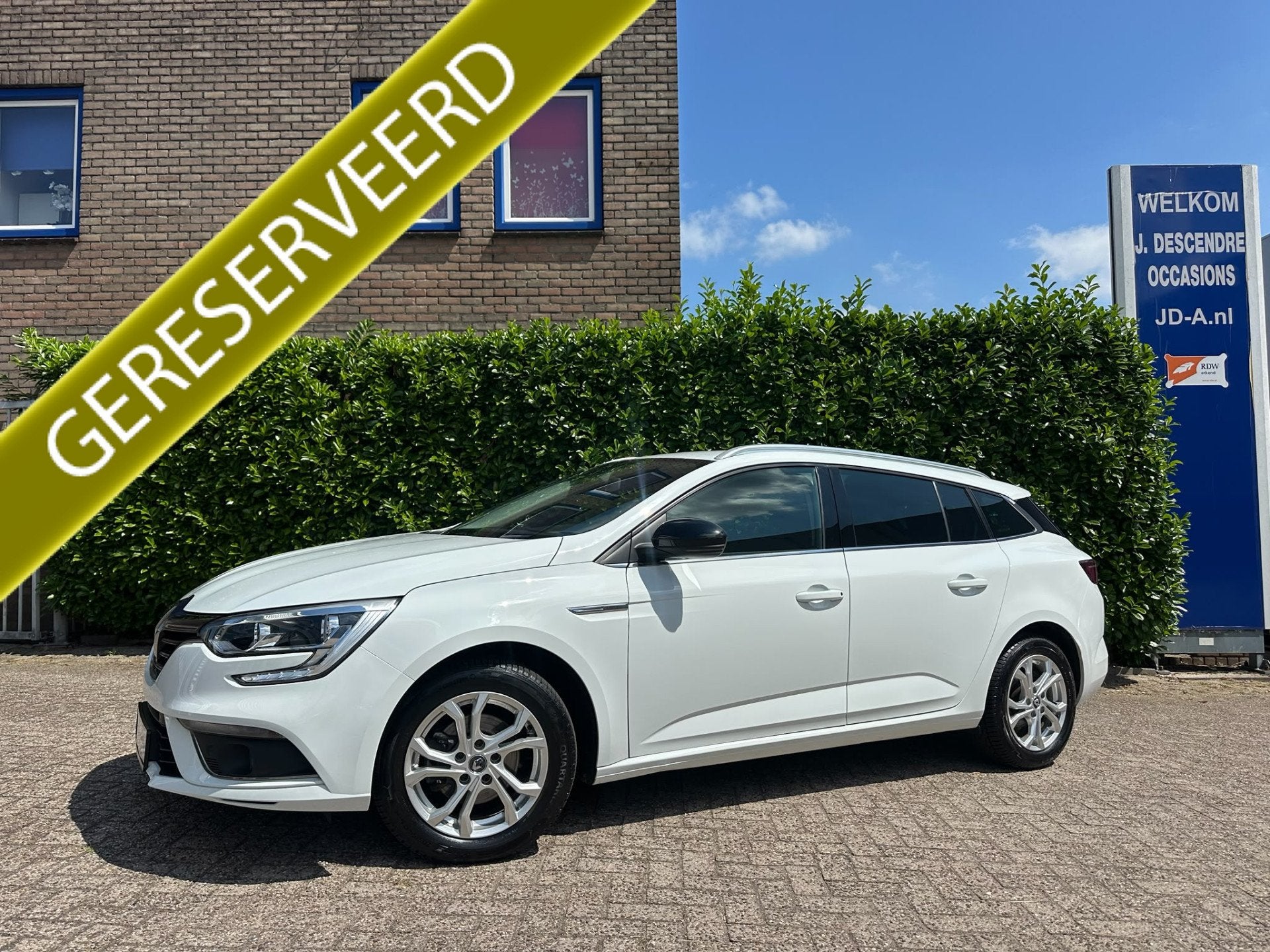Renault Mégane Estate 1.3 TCe Limited Climate C, Cruise C,, Voorwielaandrijving, Stof, Gebruikt, Zwart