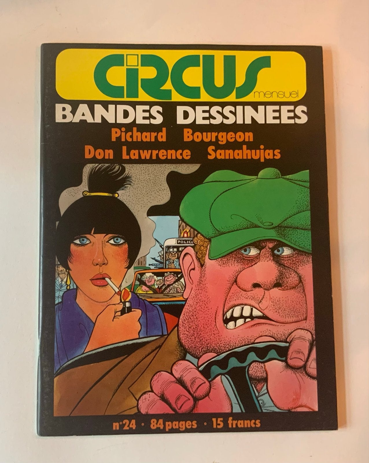 Circus n24 - Don Lawrence, Pichard, Bourgeon, Sanahujas, Boeken, Eén stripboek, Ophalen of Verzenden, Zo goed als nieuw