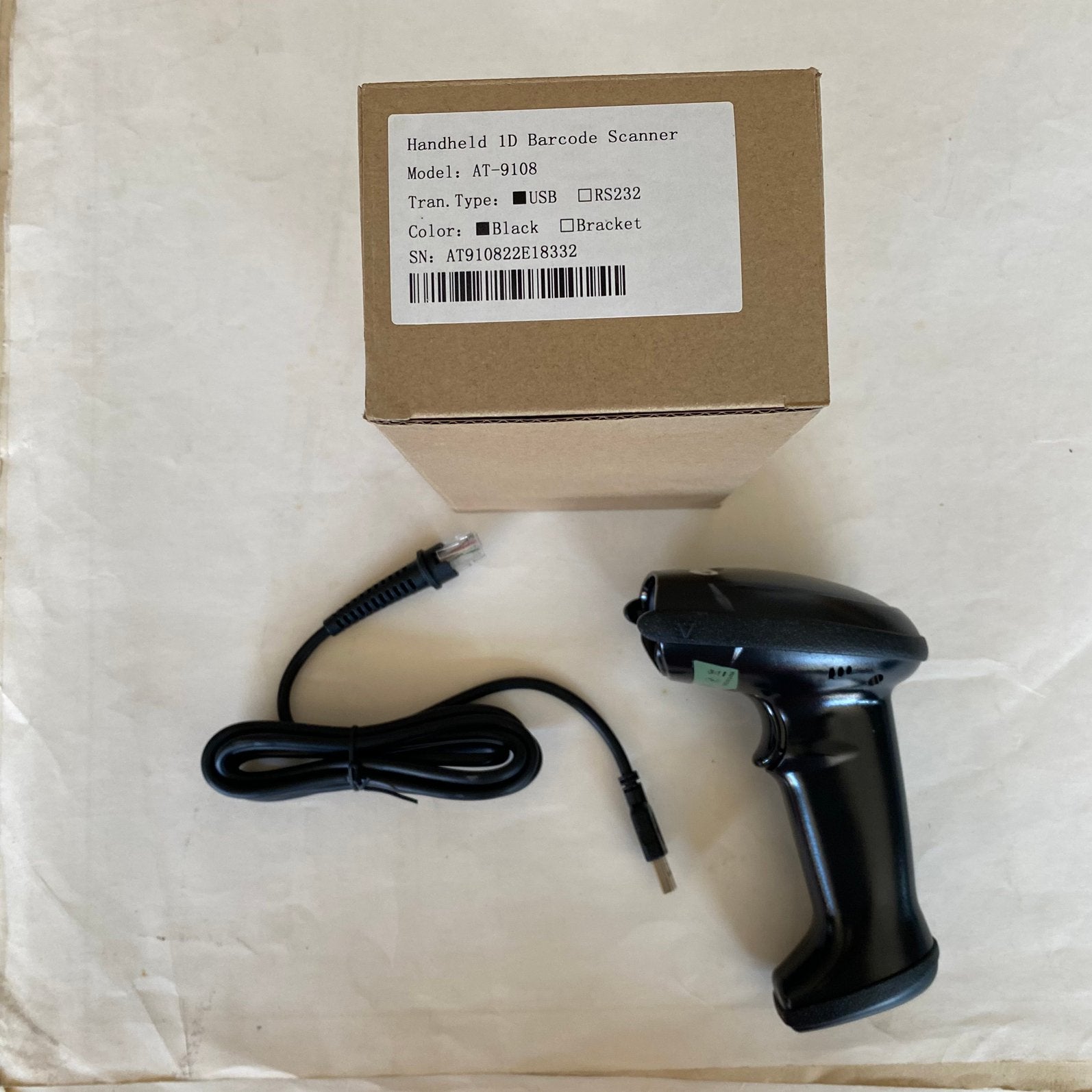Barcode scanner, 5 stuks nieuw in doos, Computers en Software, Scanners, Ophalen of Verzenden, Nieuw