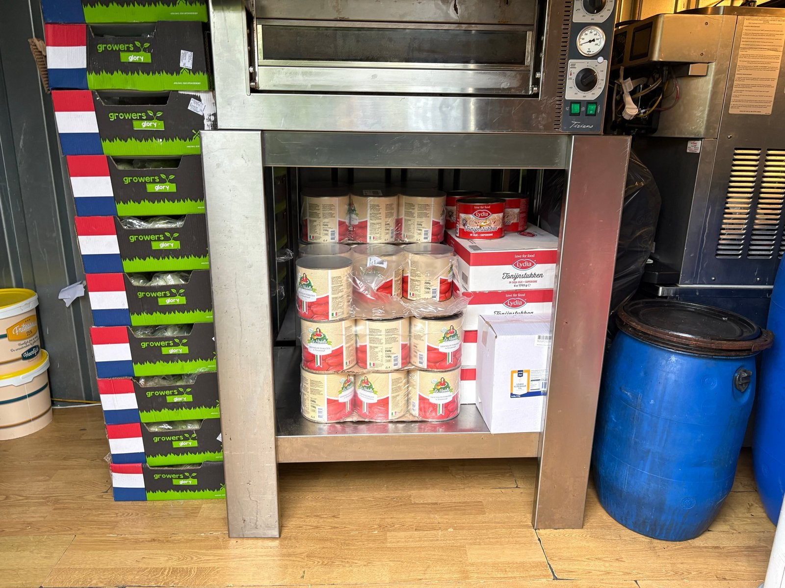 Professionele Pizzaoven en Softijsmachine - Horeca Apparatuu, Ophalen of Verzenden, Gebruikt, Ovens, Magnetrons en Steamers
