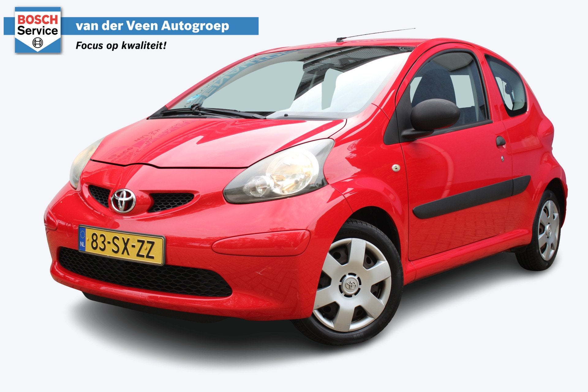 Toyota Aygo 1.0-12V | Nieuwe APK keuring | Radio | Onderhoud, Voorwielaandrijving, Stof, Gebruikt, Zwart