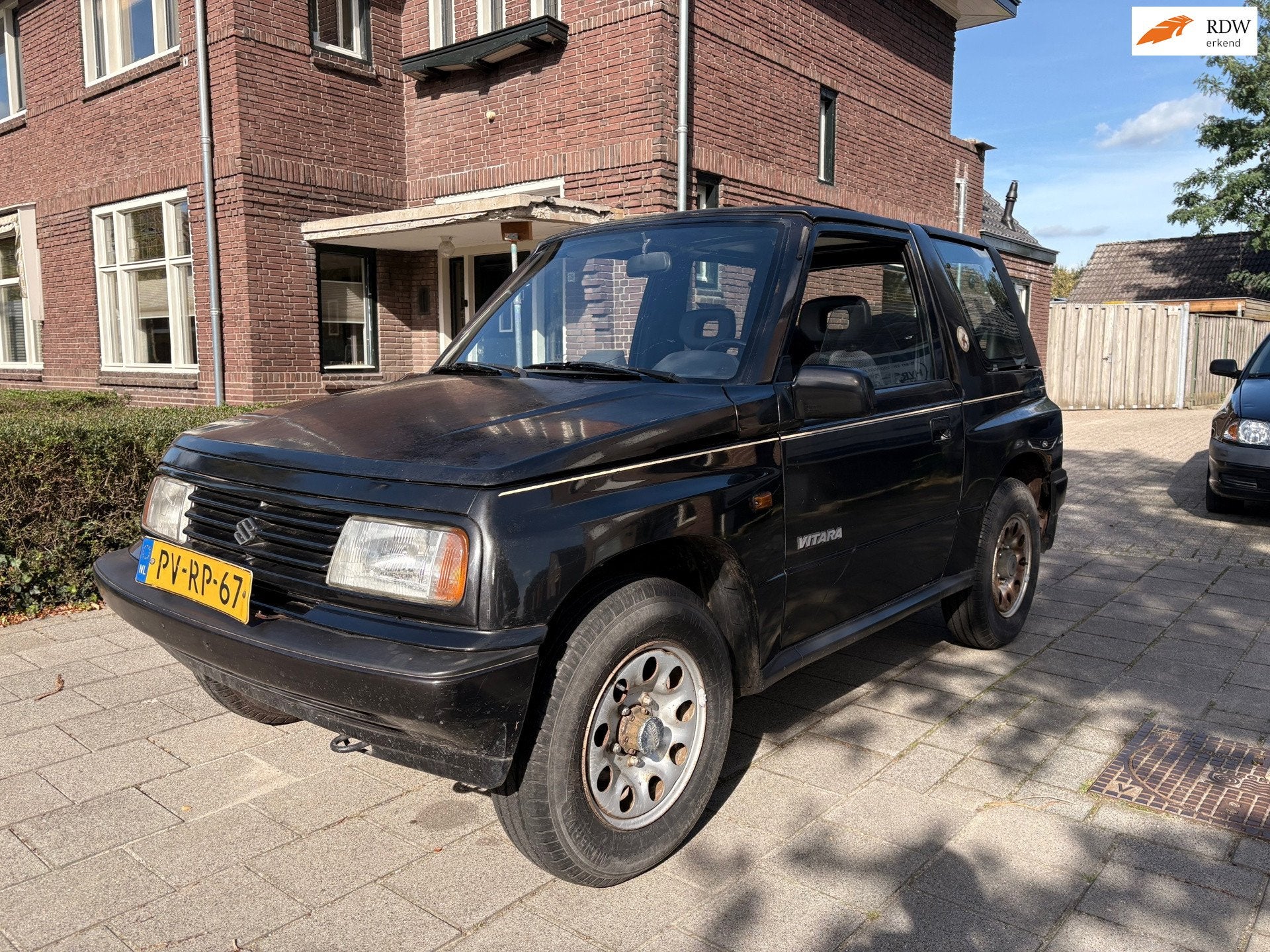 Suzuki Vitara 1.6-16V JLX cabrio Top - 4x4 - 1ste eigenaar!, Auto's, 1450 kg, Stof, Gebruikt, 4 cilinders