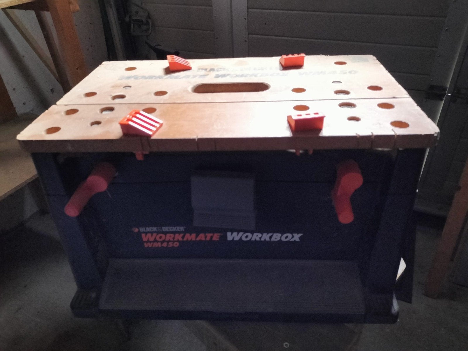 Black & Decker Workmate Workbox WM450 - Compacte Werkbank, Doe-het-zelf en Verbouw, Werkbanken, Ophalen, Gebruikt, Minder dan 70 cm