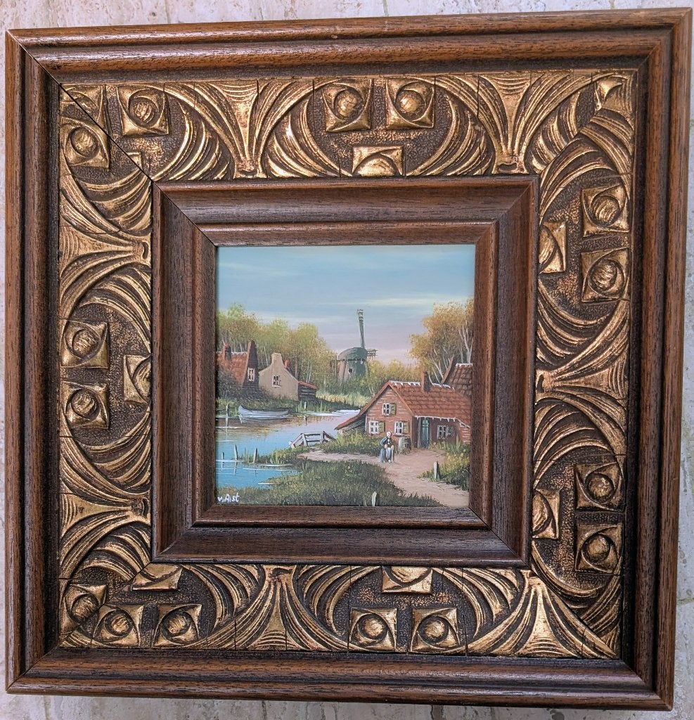 olieverfschilderij van Van Ast, Ophalen of Verzenden