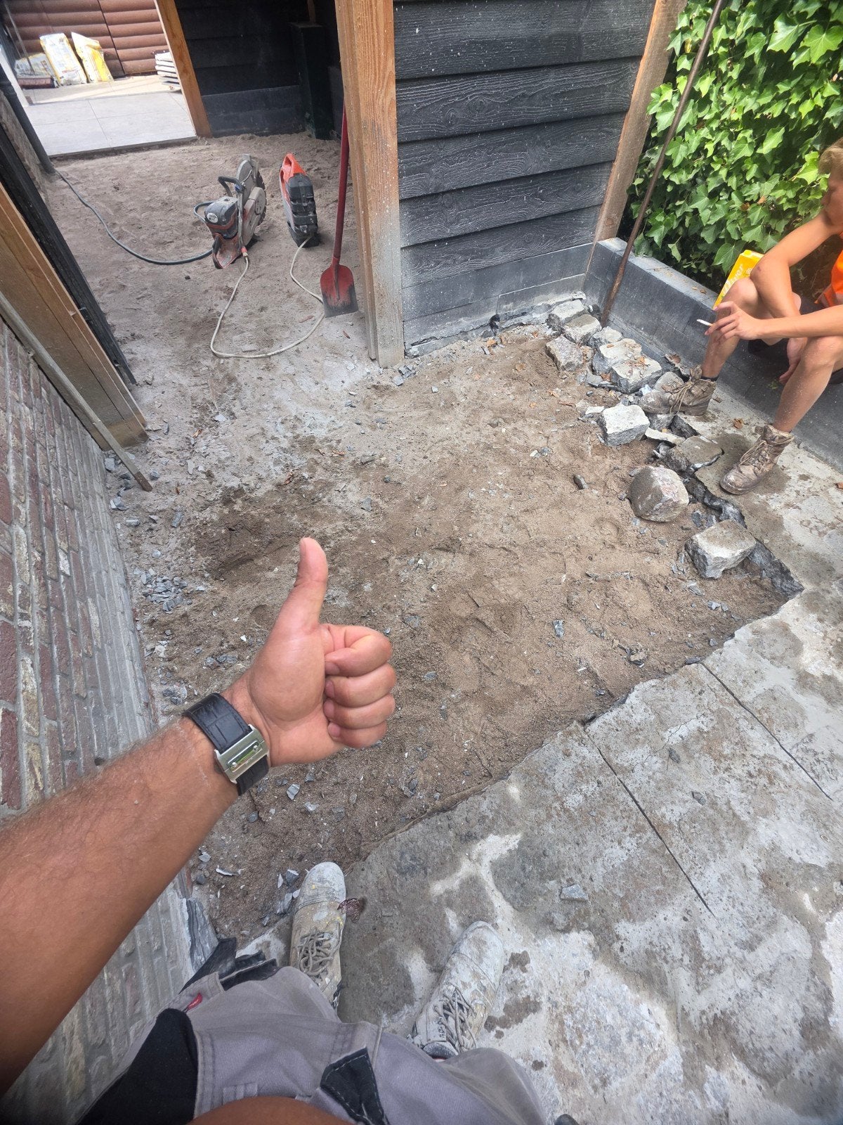 straatwerk klusjesman tuinwerk opruimen onkruidverwijderen, Tuin en Terras, Ophalen of Verzenden