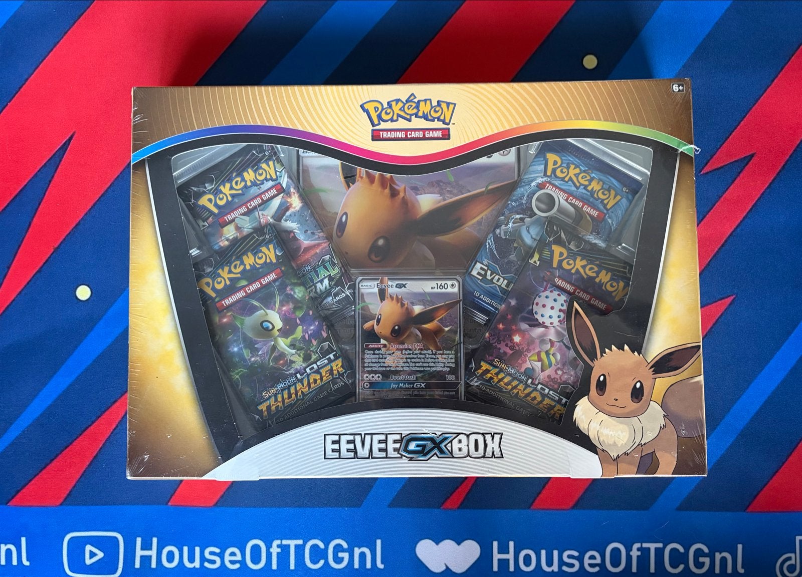 Pokémon Eevee GX Box - Sealed, Ophalen of Verzenden, Nieuw, Boosterbox